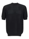 Filippo De Laurentiis Ribbed Short-sleeve T-shirt