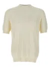 Filippo De Laurentiis Ribbed Short-sleeve Top