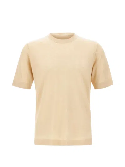 Filippo De Laurentiis Ribbed Short-sleeve T-shirt In Animal Print