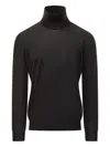 Filippo De Laurentiis Roll-neck Long-sleeve Sweater In Black