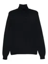 Filippo De Laurentiis Roll-neck Sweater In Black