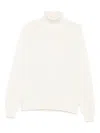 Filippo De Laurentiis Roll-neck Sweater In White