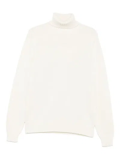 Filippo De Laurentiis Roll-neck Sweater In White