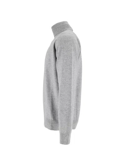 Filippo De Laurentiis Roll-neck Cashmere Sweater In Gray
