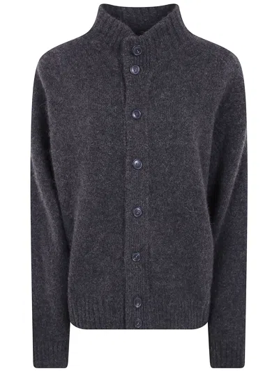 Filippo De Laurentiis Round Neck Cardigan Sweater In Multi