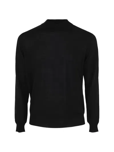 Filippo De Laurentiis Royal Merino Long Sleeves High Neck Sweater Clothing In Brown