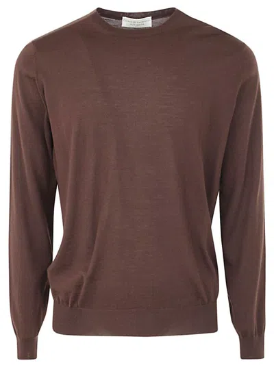 Filippo De Laurentiis Royal Merino Long Sleeves Crew Neck Sweater