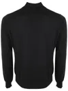 Filippo De Laurentiis Royal Merino Long Sleeves High Neck Sweater In Grey