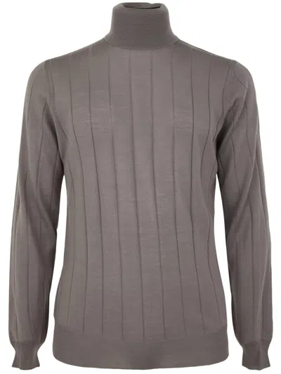 FILIPPO DE LAURENTIIS FILIPPO DE LAURENTIIS ROYAL MERINO LONG SLEEVES TURTLE NECK SWEATER