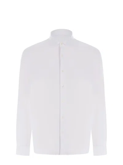 Filippo De Laurentiis Shirt Filippo De Laurentis Made Of Cotton Jersey In Bianco