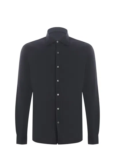 Filippo De Laurentiis Shirt Filippo De Laurentis Made Of Cotton Jersey In Grey