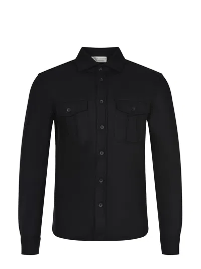 Filippo De Laurentiis Shirts In Black