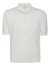 Filippo De Laurentiis Short-sleeve Button Polo Shirt In White
