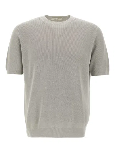 Filippo De Laurentiis Short-sleeve Cotton Sweater