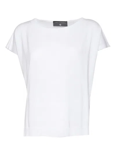 Filippo De Laurentiis Short-sleeve Cotton T-shirt In White