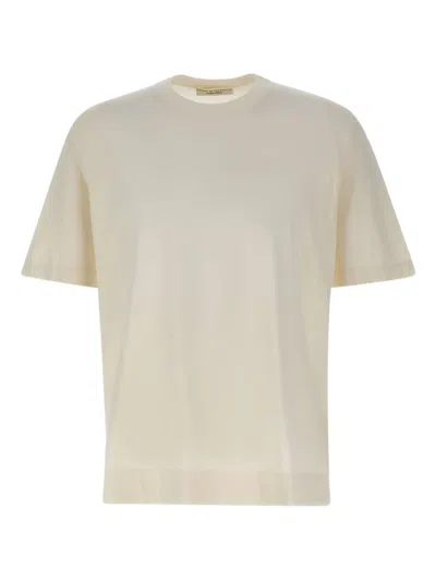 Filippo De Laurentiis Short-sleeve Cotton T-shirt In White