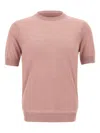Filippo De Laurentiis Short-sleeve Crew-neck Sweater