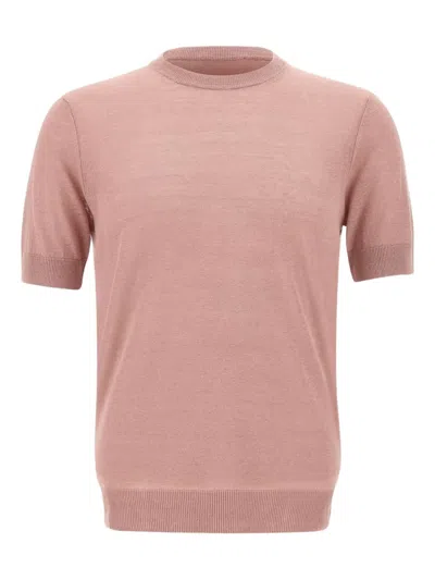 Filippo De Laurentiis Short-sleeve Crew-neck Sweater
