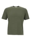 Filippo De Laurentiis Short-sleeve Crew-neck T-shirt In Green