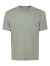 Filippo De Laurentiis Short-sleeve Linen T-shirt In Green