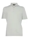 Filippo De Laurentiis Short-sleeve Polo Shirt In Gray