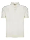 Filippo De Laurentiis Short Sleeves Three Buttons Polo Shirt Clothing In White