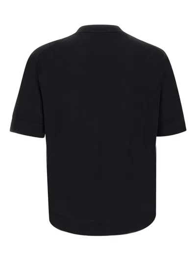 Filippo De Laurentiis Short-sleeve T-shirt In Black