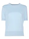 Filippo De Laurentiis Short-sleeve Top In Blue