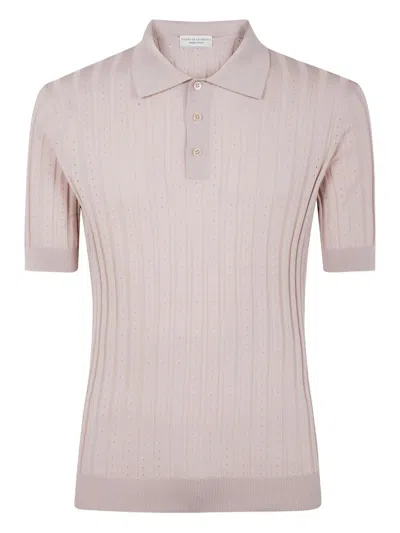 Filippo De Laurentiis Short Sleeves 3 Bottons Polo Shirt By Filippo De