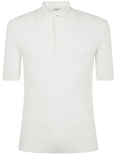 Filippo De Laurentiis Short Sleeves Polo Shirt Clothing In White