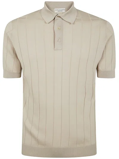 Filippo De Laurentiis Short Sleeves Polo Shirt Clothing In White