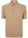 Filippo De Laurentiis Short Sleeves Rice Stitch Polo Shirt By Filippo In Multicolor
