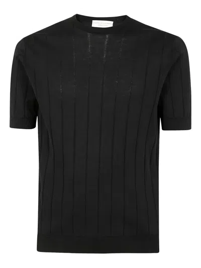 Filippo De Laurentiis Short Sleeves Round Neck Jumper By Filippo De L