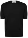 Filippo De Laurentiis Knitted T-shirt In Black