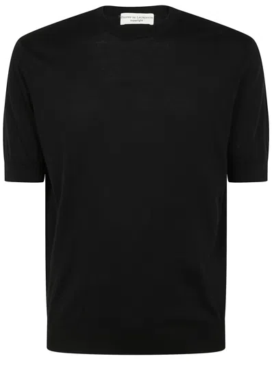 FILIPPO DE LAURENTIIS FILIPPO DE LAURENTIIS SHORT SLEEVES ROUND NECK SWEATER CLOTHING