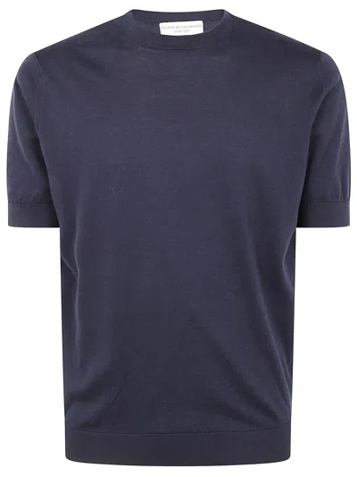 FILIPPO DE LAURENTIIS FILIPPO DE LAURENTIIS SHORT SLEEVES ROUND NECK SWEATER CLOTHING