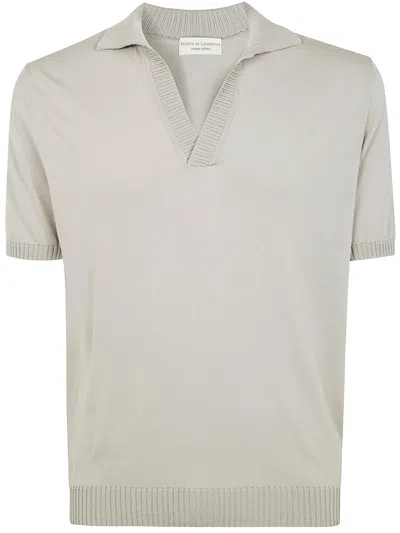 FILIPPO DE LAURENTIIS FILIPPO DE LAURENTIIS SHORT SLEEVES SKIPPER POLO SHIRT