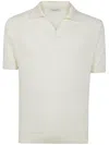 Filippo De Laurentiis Short Sleeves Skipper Polo Shirt In White