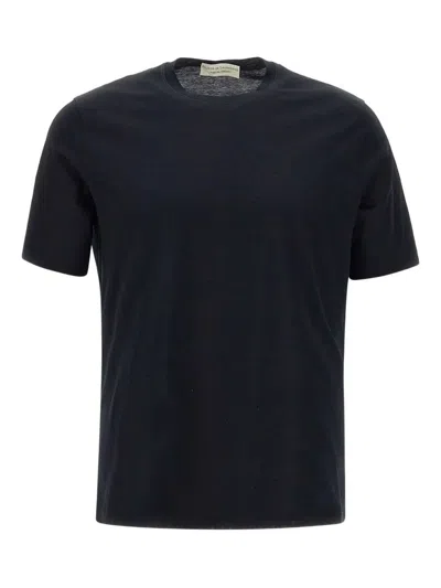 Filippo De Laurentiis Short Sleeves T-shirt In Black