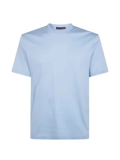 Filippo De Laurentiis Short Sleeves T-shirt In Blue