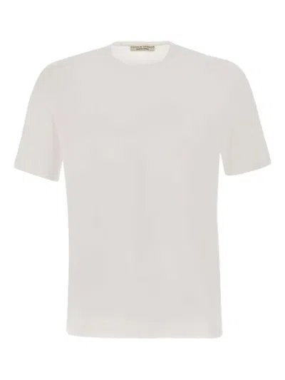 Filippo De Laurentiis Short Sleeves T-shirt In White