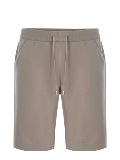 Filippo De Laurentiis Short Filippo De Laurentis Made Of Cotton In Grey
