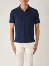 Filippo De Laurentiis Polo Skipper Ss In Blue