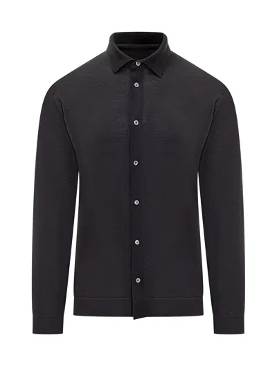 Filippo De Laurentiis Sleek Modern Shirt In Gray