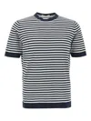 Filippo De Laurentiis Striped Cotton T-shirt
