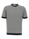 Filippo De Laurentiis Striped Cotton T-shirt