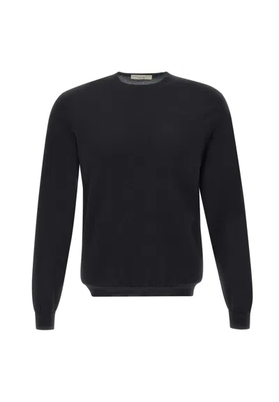 Filippo De Laurentiis Superlight Sweater Cotton In Black