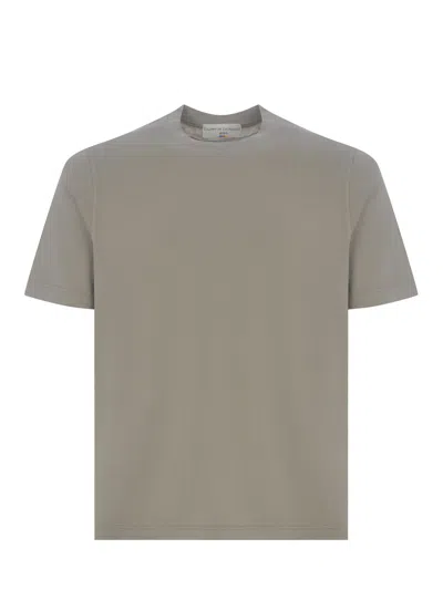 Filippo De Laurentiis T-shirt Filippo De Laurentis Made Of Cotton In Grey