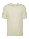 Filippo De Laurentiis Short Sleeves Round Neck Sweater In White