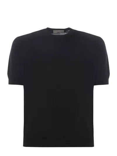 FILIPPO DE LAURENTIIS FILIPPO DE LAURENTIIS  T-SHIRTS AND POLOS BLACK
